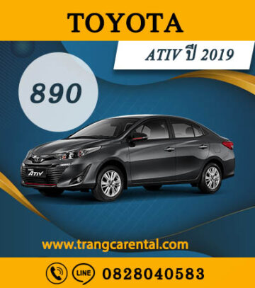 toyota yaris 2019 รถเช่าตรัง